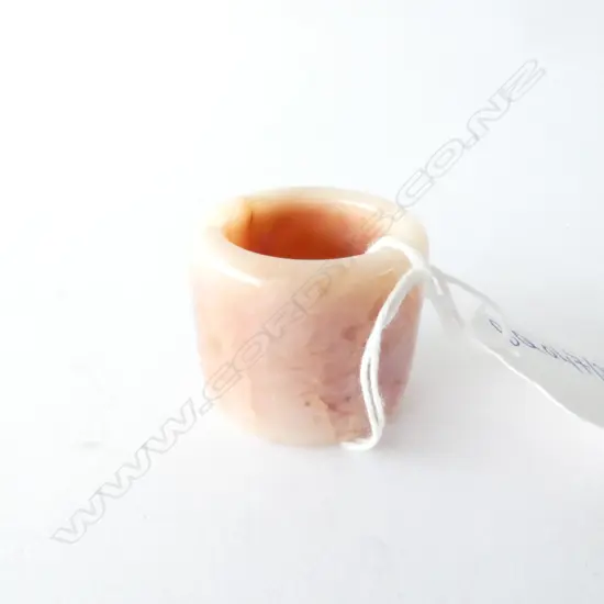 PINK JADE ARCHERS RING 