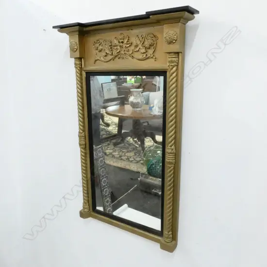 GILT FRAMED PIER GLASS MIRROR