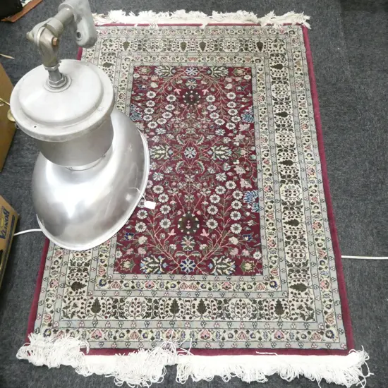 H/KNOTTED TURKISH HEREKE 1290 X 920 MM