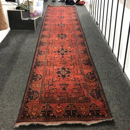 AFGHAN KALNOHAMADI RUNNER L4000MM W850MM 