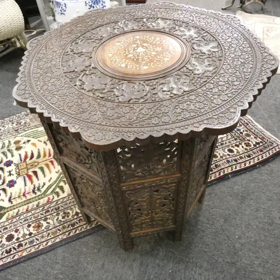 INDONESIAN FOLDING TABLE D 620 MM 