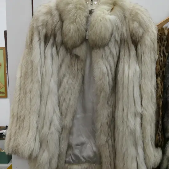 ARTIC FOX FUR JACKET 
