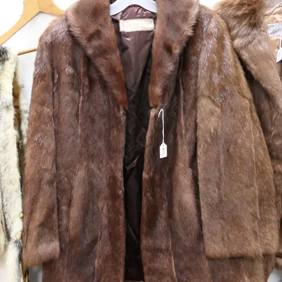 MARMOT FUR COAT 