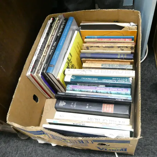 BOX OF ASST N.Z INTEREST BOOKS