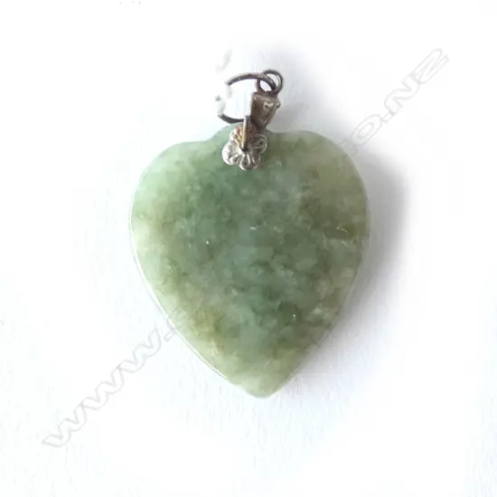 Jade Heart Pendant 