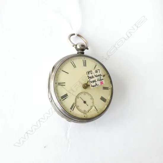 STG SILVER POCKETWATCH AF