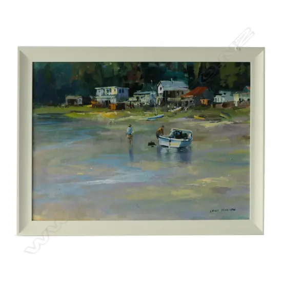 LANCE O'GORMAN 'BED & BREAKFAST NORTHLAND' ACRYLIC