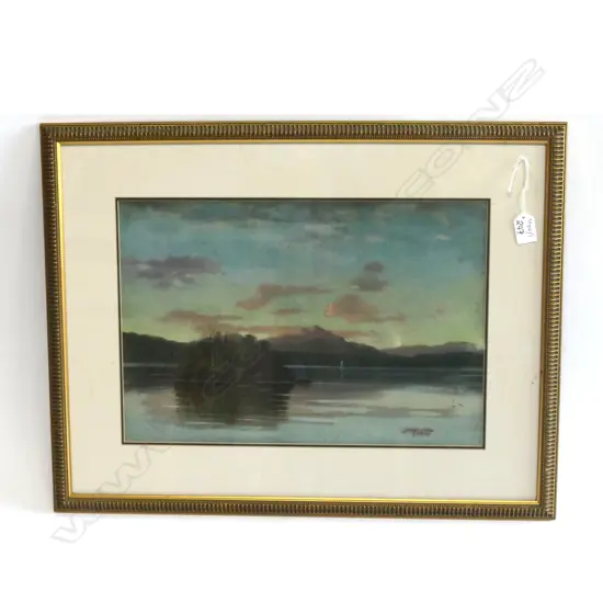 J D PERRETT OIL ON BOARD SIGNED