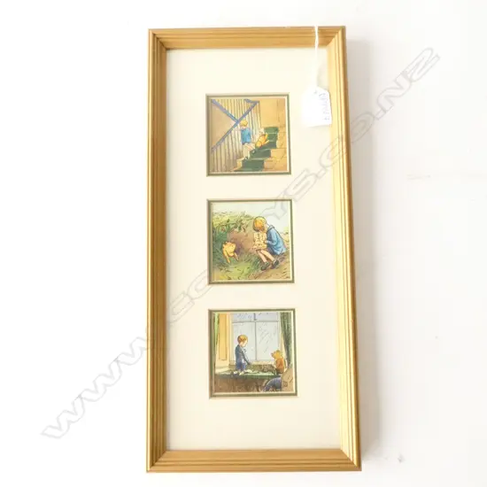 CLASSIC WINNIE THE POOH PRINT 380 X 175 FRAME SIZE