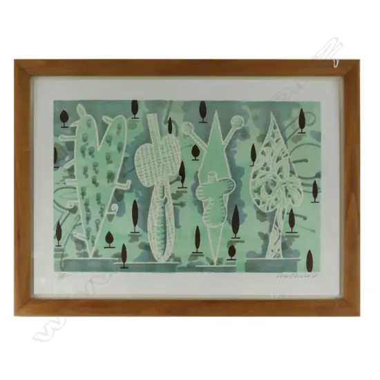 DENYS WATKINS PRINT, 24 OF 116, 610 X 450MM