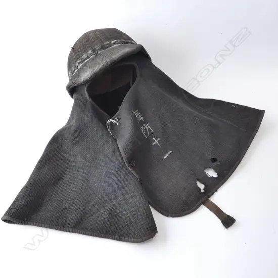 ANTIQUE NINJA HAT & NECK WRAP