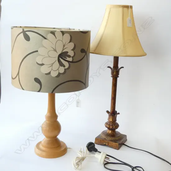 2 LAMPS H. 590MM