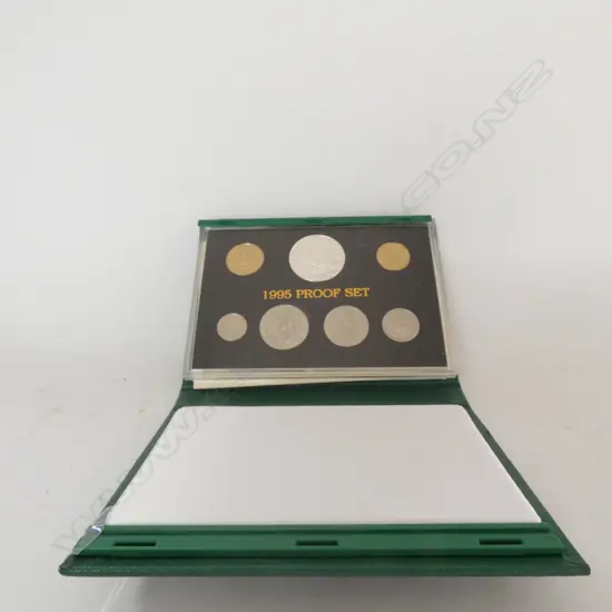 1995 NZ RESERVE BANK PROOF COIN SET