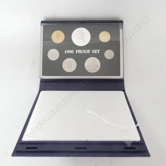 RESERVE BANK NZ 1996 PROOF COIN SET 