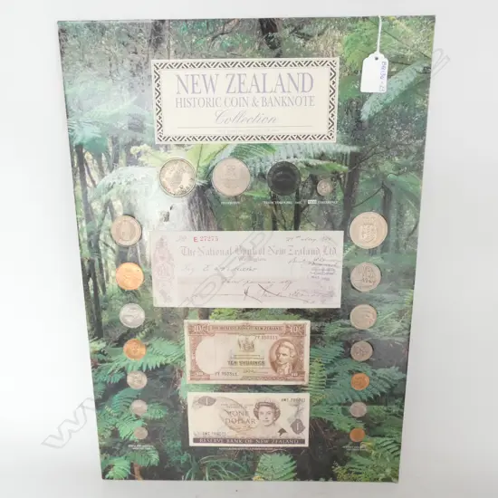 NZ HISTORIC COIN & BANKNOTE 150 LIMITED EDITION COLLECTION 
