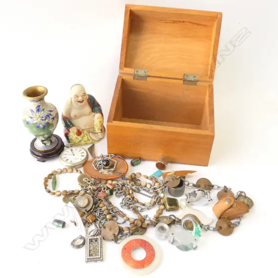 COLLECTION ASST. COSTUME JEWELLERY & ORIENTAL PCES