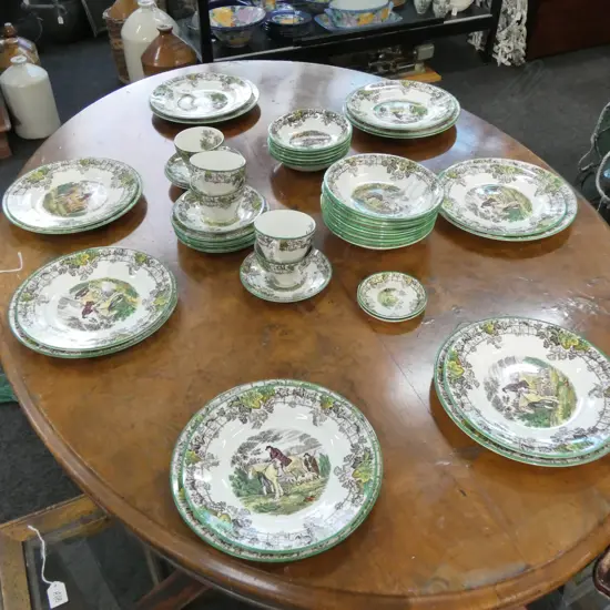 COPELAND SPODE BYRON DINNER SERVICE EXEC. COND.