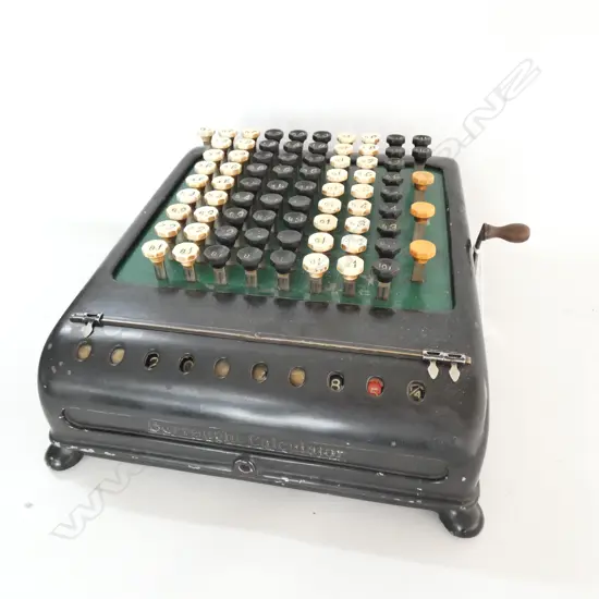 BURROUGHS ADDING MACHINE COMPTOMETER C. 1900 L. 300MM