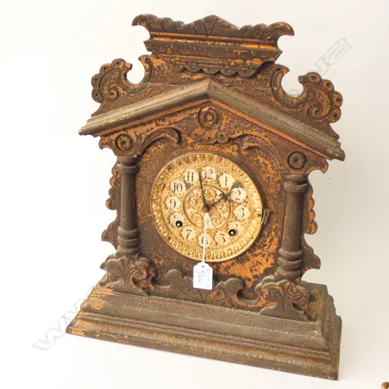 GINGERBREAD STYLE CLOCK H. 410MM