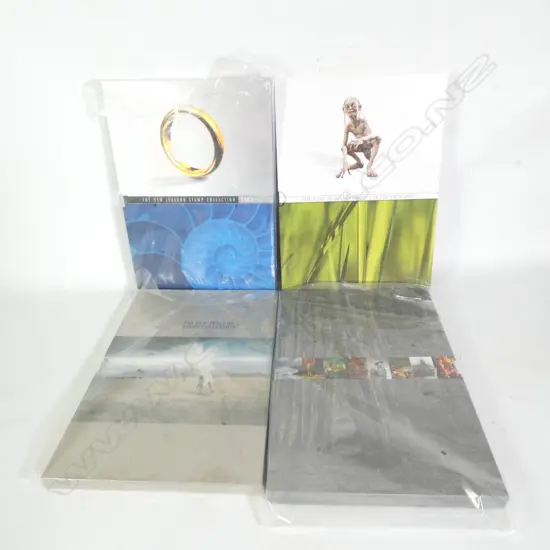 4 'THE NEW ZEALAND COLLECTION' STAMP BOOKS; 2002 - 2005