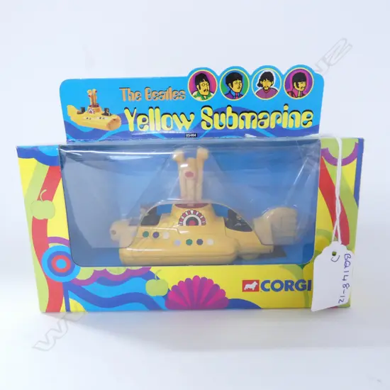 CORGI, THE BEATLES YELLOW SUBMARINE, BOXED 