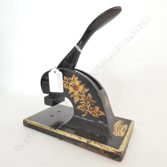 VINTAGE STAMP PRESS L. 160MM