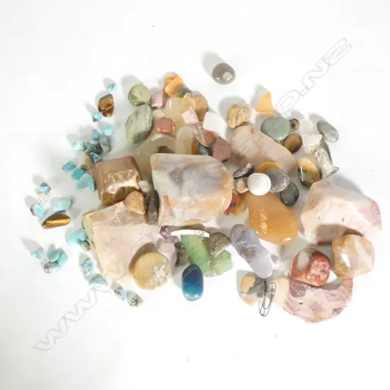 COLLECTION OF ASST. POLISHED STONES