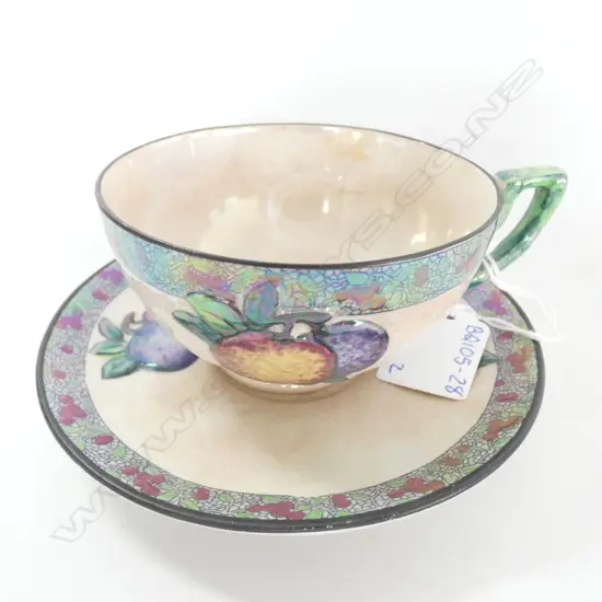 Some dark crazing & bruising