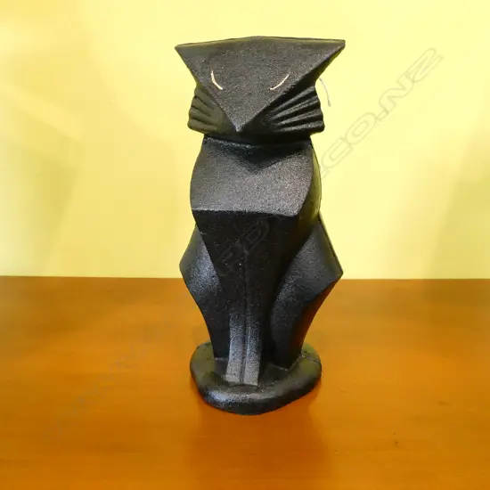 ART DECO RE-CAST HUBLEY CAT DOORSTOP H. 260MM 