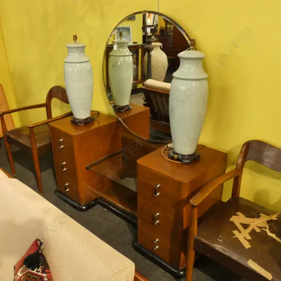 ART DECO DRESSING TABLE W 1330 MM
