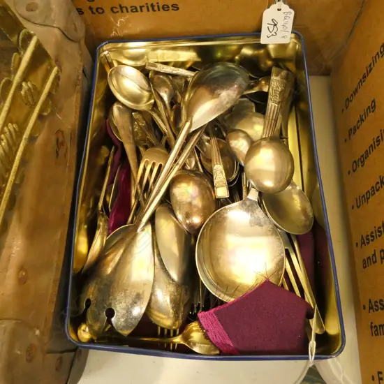 ANZAC TIN OF ASST. CUTLERY