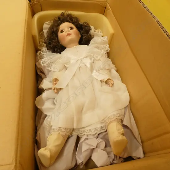 BOXED PORCELAIN DOLL