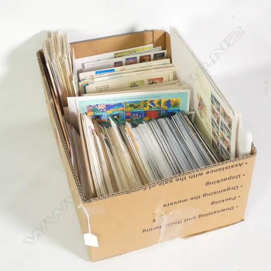 LARGE BOX LOT ASST. NZ FIRST DAY COVERS   