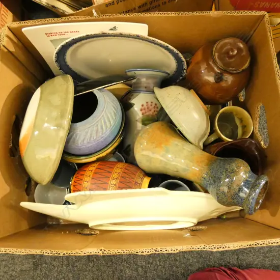 BOX LOT ASST. CERAMICS