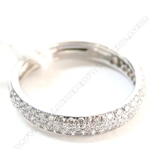 18cT W/GOLD MULTI DIAMOND RING 1.56 CT