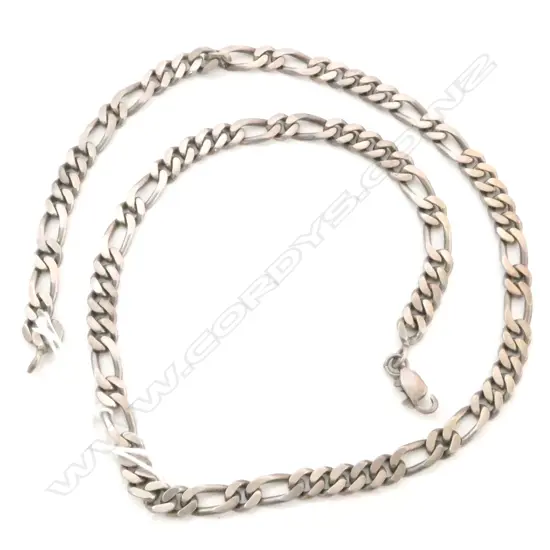 Sterling silver chain, heavy, 530mm, 41 grams