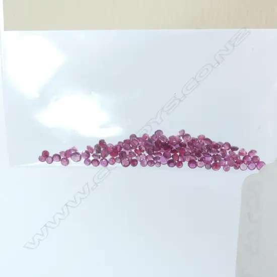 ROUND RUBIES, 10CT