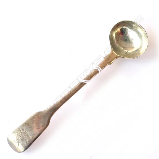 GEORGIAN SILVER MUSTARD SPOON LONDON 1833
