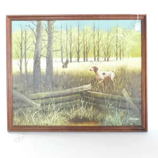 L. EIFORD GUN DOG HUNTING OIL 605 X 495MM