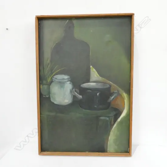 ARTIST UNKNOWN, STILL LIFE OIL ON CANVAS 300 X 200MM