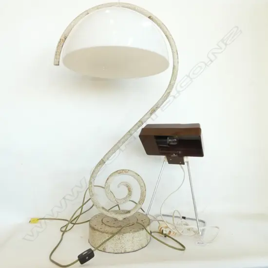 2 RETRO LAMPS H. 690MM