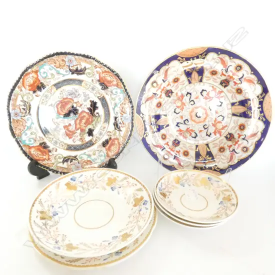 5 LATE 18thC PLATES + 2 MASONS