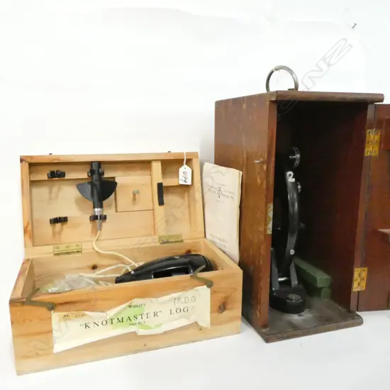 CASED MICROSCOPE H. 360MM + KNOTMASTER 