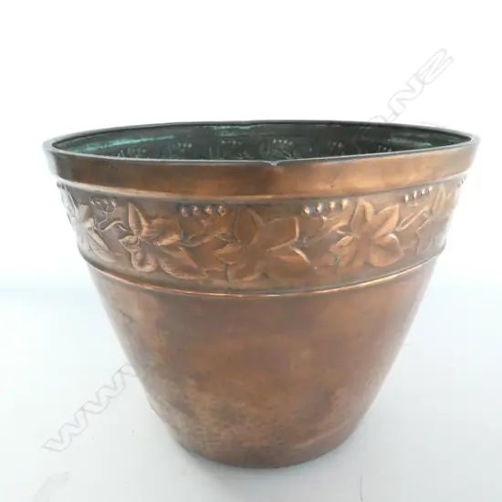 BRASS JARDINIERE H. 195MM 