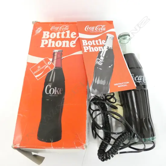 COKE BOTTLE PHONE IN ORIG. BOX