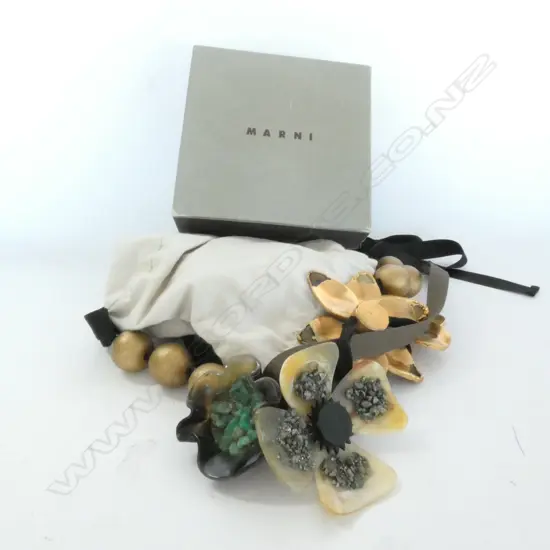 'MARNI' NECKLACE IN ORIGINAL BOX WITH DUST BAG