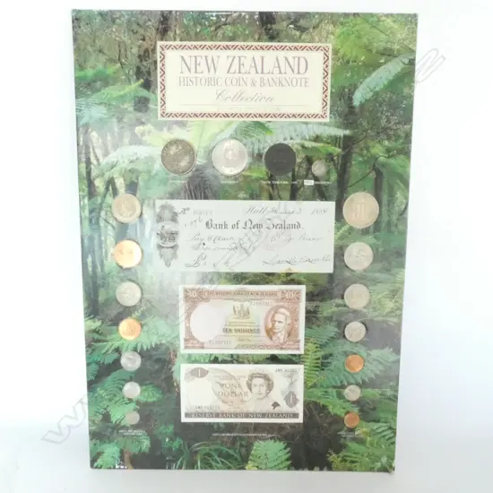 NZ HISTORIC COIN & BANKNOTE 150 LIMITED EDITION COLLECTION