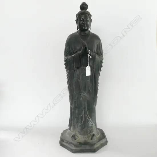 ORIENTAL STATUE STANDING BUDDHA H.555mm