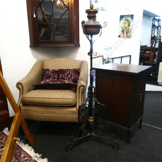 VICTORIAN ART NOUVEAU STD LAMP