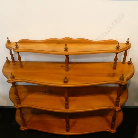 KAURI VICT STYLE BOOKCASE/WHATNOT W 1210 MM